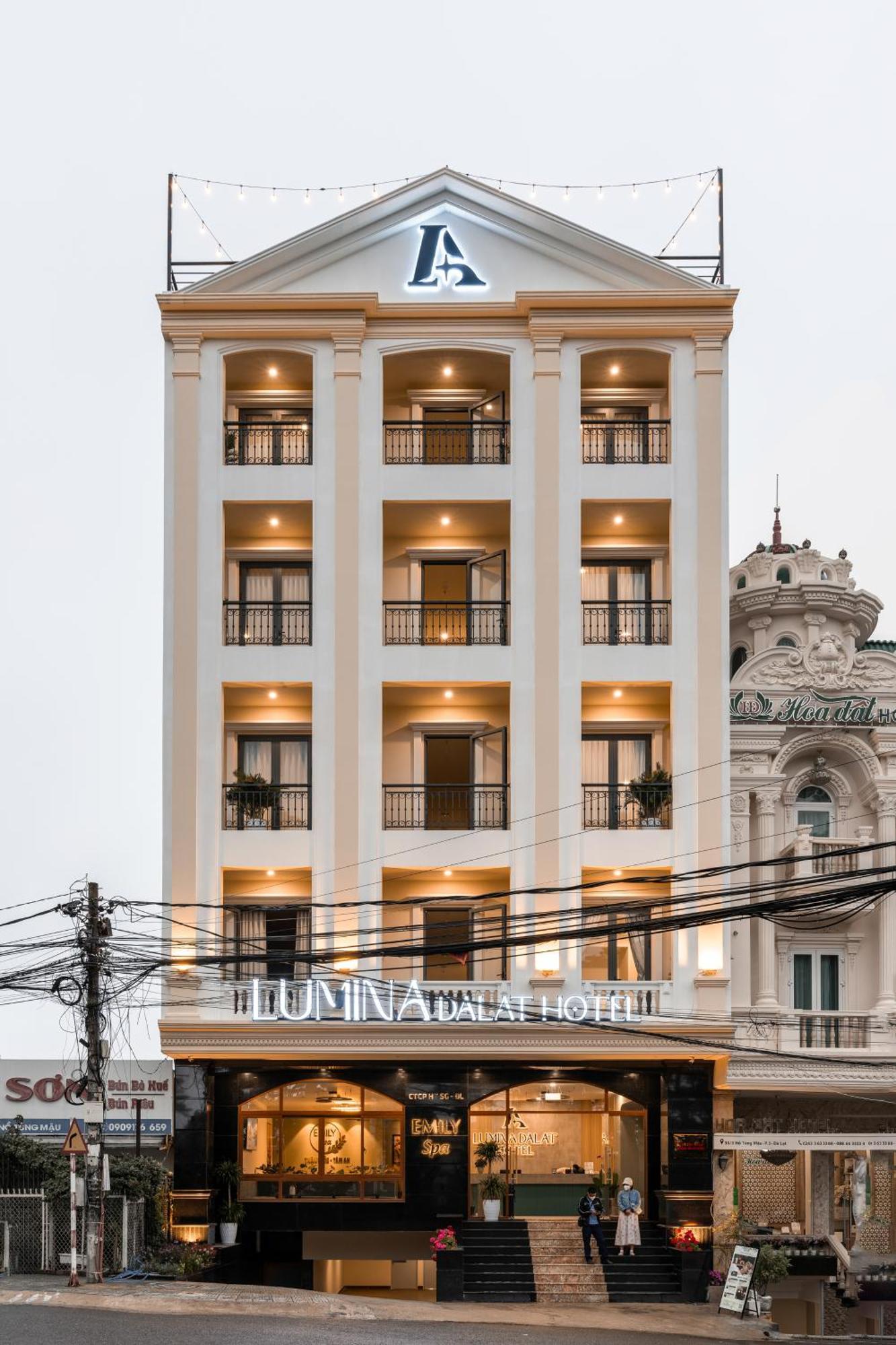 Lumina Hotel Da Lat Central Bagian luar foto