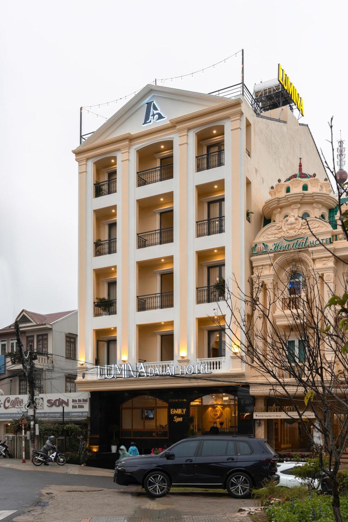 Lumina Hotel Da Lat Central Bagian luar foto