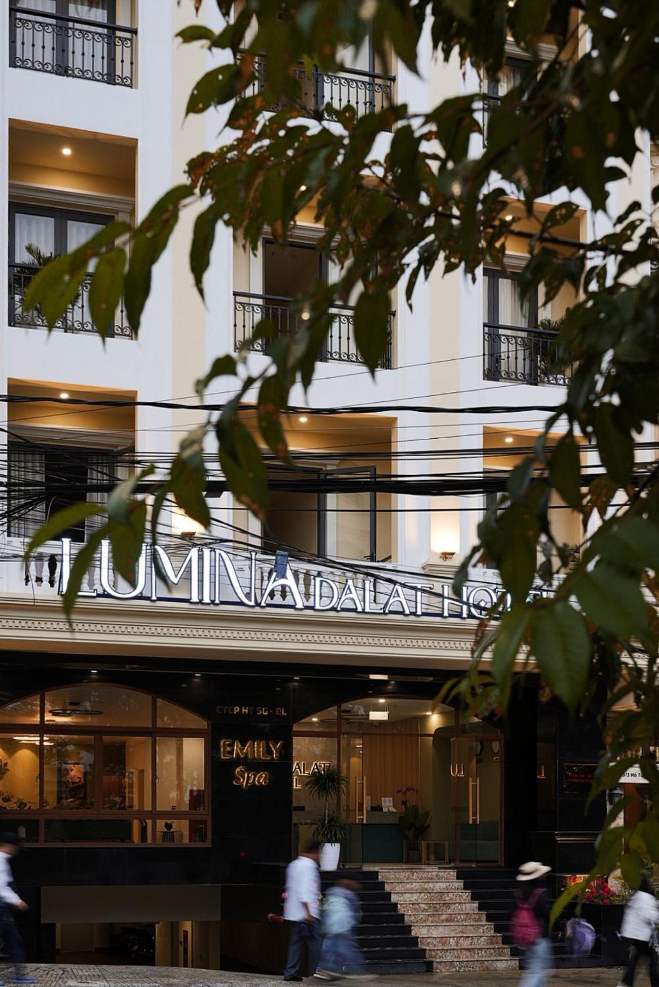 Lumina Hotel Da Lat Central Bagian luar foto